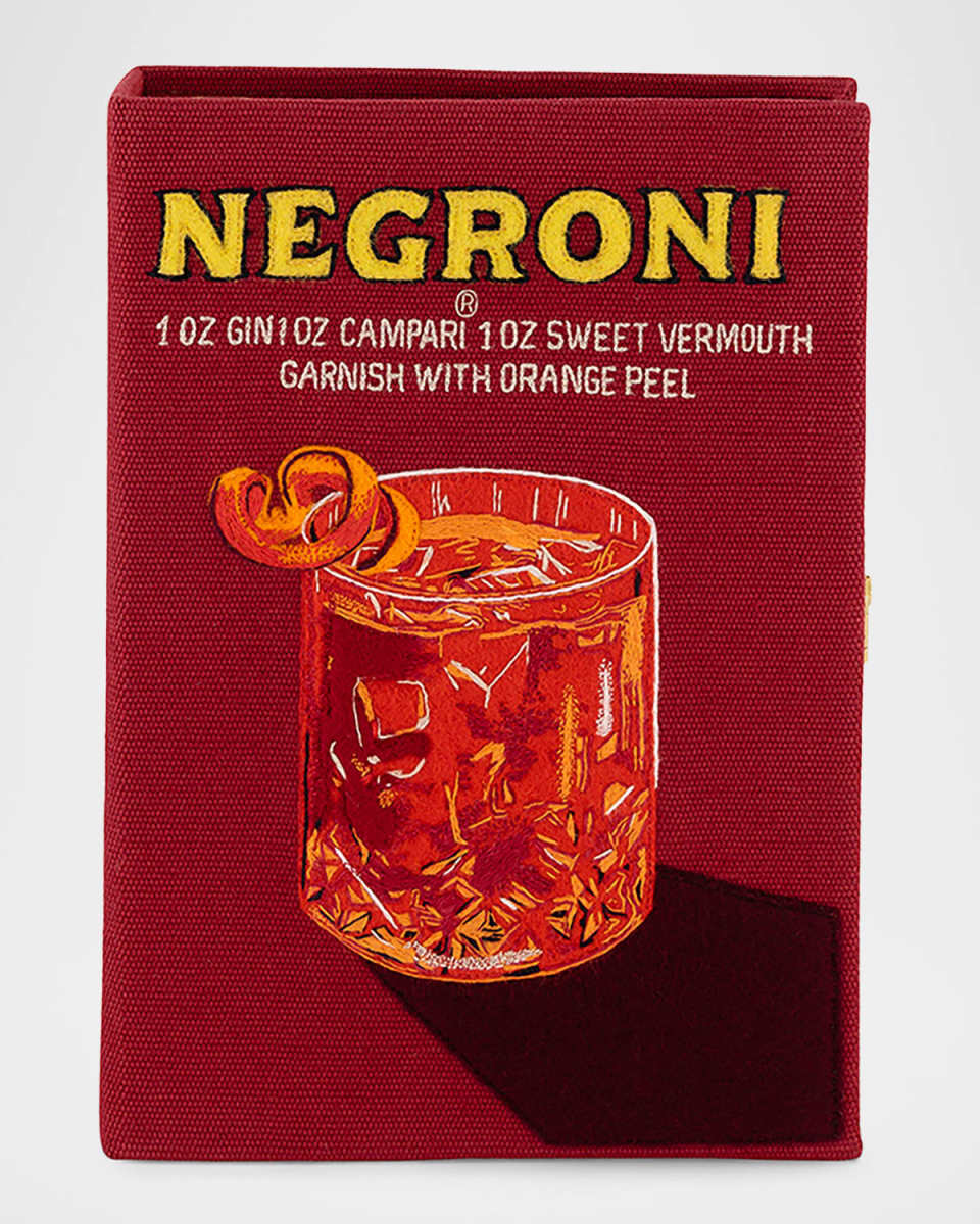Negroni Book Clutch Bag